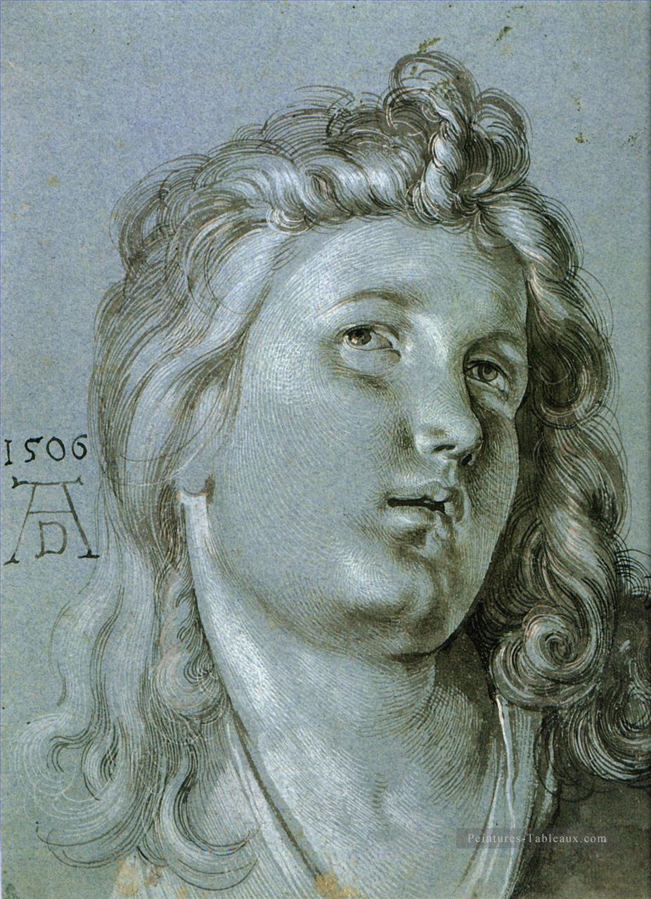 Tête d’un ange Nothern Renaissance Albrecht Dürer Peintures à l'huile